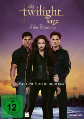 TWILIGHT-SAGA-SINGLE 1-5/5DVD - TWILIGHT-SAGA-SINGLE 1-5/5DVD  5 DVD NEU