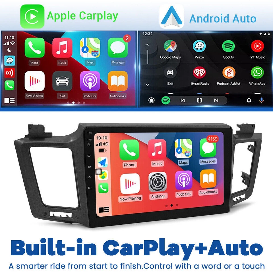 2+32GB For 2013-2018 Toyota RAV4 Apple Carplay Car Stereo Radio GPS Android 12 Foto 3 de 4