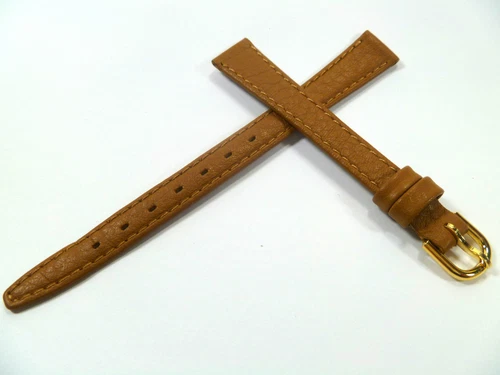 11mm BROWN WATCH STRAP STRAP CALFSKIN WATCH BAND LEATHER 1106