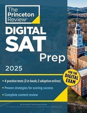 Princeton Review Digital SAT Prep, 2025: 4 Fu...