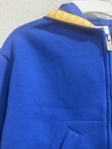 Nike Boy's Cob Fleece Full Zip (Toddler/Little Kids/Big Kids) Size 6 - Picture 4 of 12