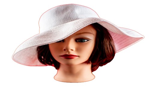 Scala Collection Vintage Wool Flapper Hat Cream OFF White  display picture 2