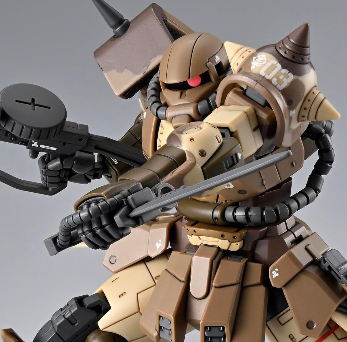 Комплект BANDAI HG 1/144 MS-06GD ZAKU ДЛЯ ОБРАБОТКИ ПОВЕРХНОСТЕЙ ПОВЫШЕННОЙ ПОДВИЖНОСТИ (SANGHO) GUNDAM