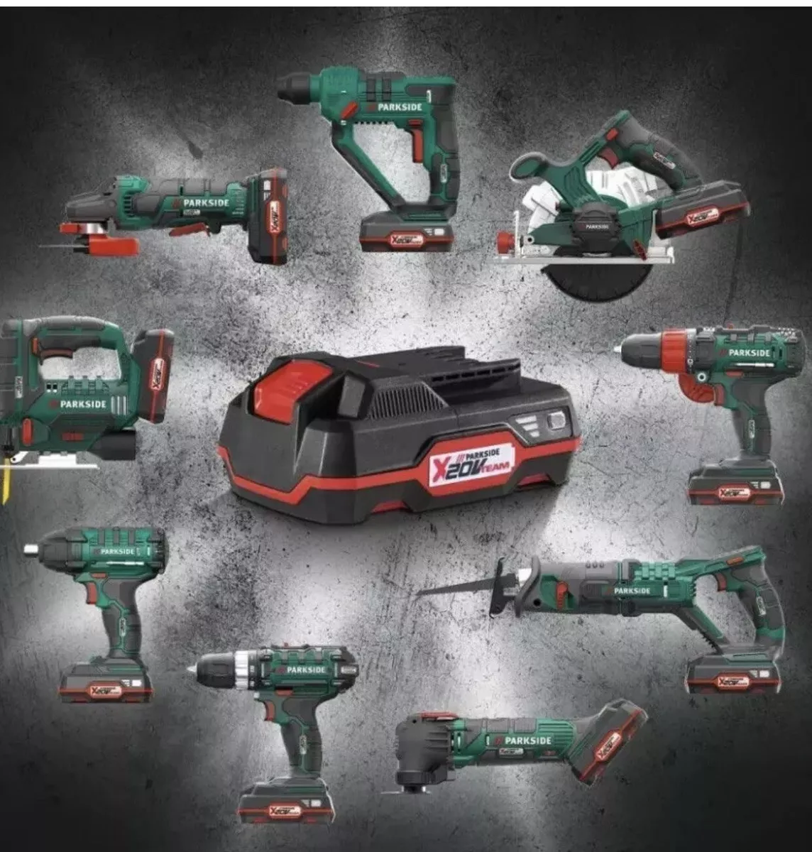 PARKSIDE 20V 4Ah BATTERY For 20v Drill Reci Saw Cordless Tools