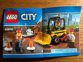 LEGO CITY: Demolition Starter Set (60072) Completely Built W/Manual & Minifigs