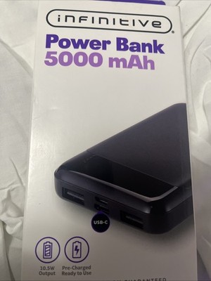 Infinitive Power Bank 5000 Mah Multi Port Output
