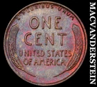 1954-D Lincoln Wheat Cent- Choice Gem Brilliant Uncirculated Colorful #i7771