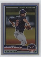 2023 Panini USA Baseball Stars & Stripes Silver Prizm Wyatt Crowell #65 03j5