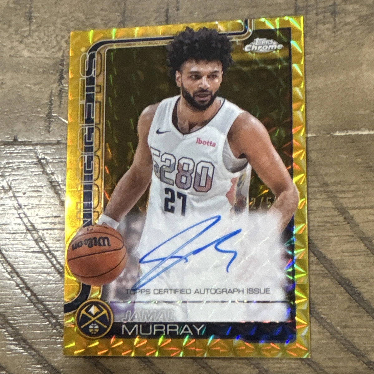 Jamal Murray Basketball Original Autographed Sports Trading Cards