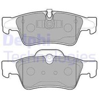 Delphi BremsbeläGe Bremsbelegsatz Hinten FüR Mercedes-Benz M-Klasse R-Klasse