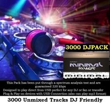 Minimal Music USB 64GB  2018/19  320kbps  DJ or Fan