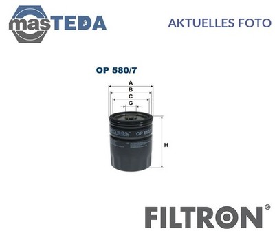 OP 580/7 MOTOR ÖLFILTER FILTRON FÜR AUSTIN MONTEGO,MAESTRO,AMBASSADOR I