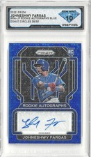 2022 Prizm JOHNESHWY FARGAS Rc Auto Blue Donut Circles /50 💎 DSG 10 Gem Mint