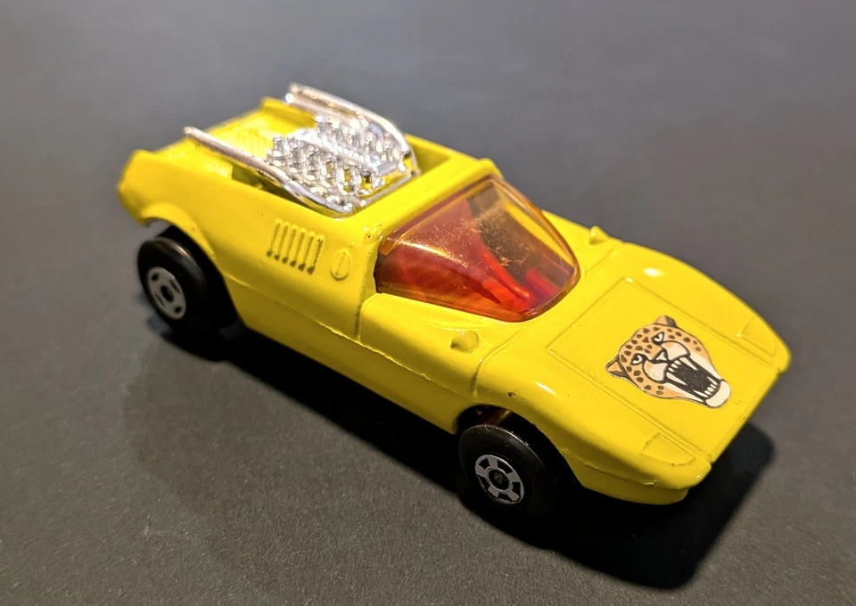 2 MINT Matchbox Superfast Vintage 1971 Mod Rod #1 Orange & RARE RED Interior - image 2 of 4