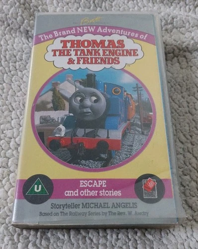 Thomas The Tank Engine Escape & Other Stories VHS, Retro 1992 Kids TV Series