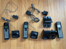 Panasonic KX-TGD560 Link2Cell Bluetooth Cordless Phone w 3 Handset Telephones