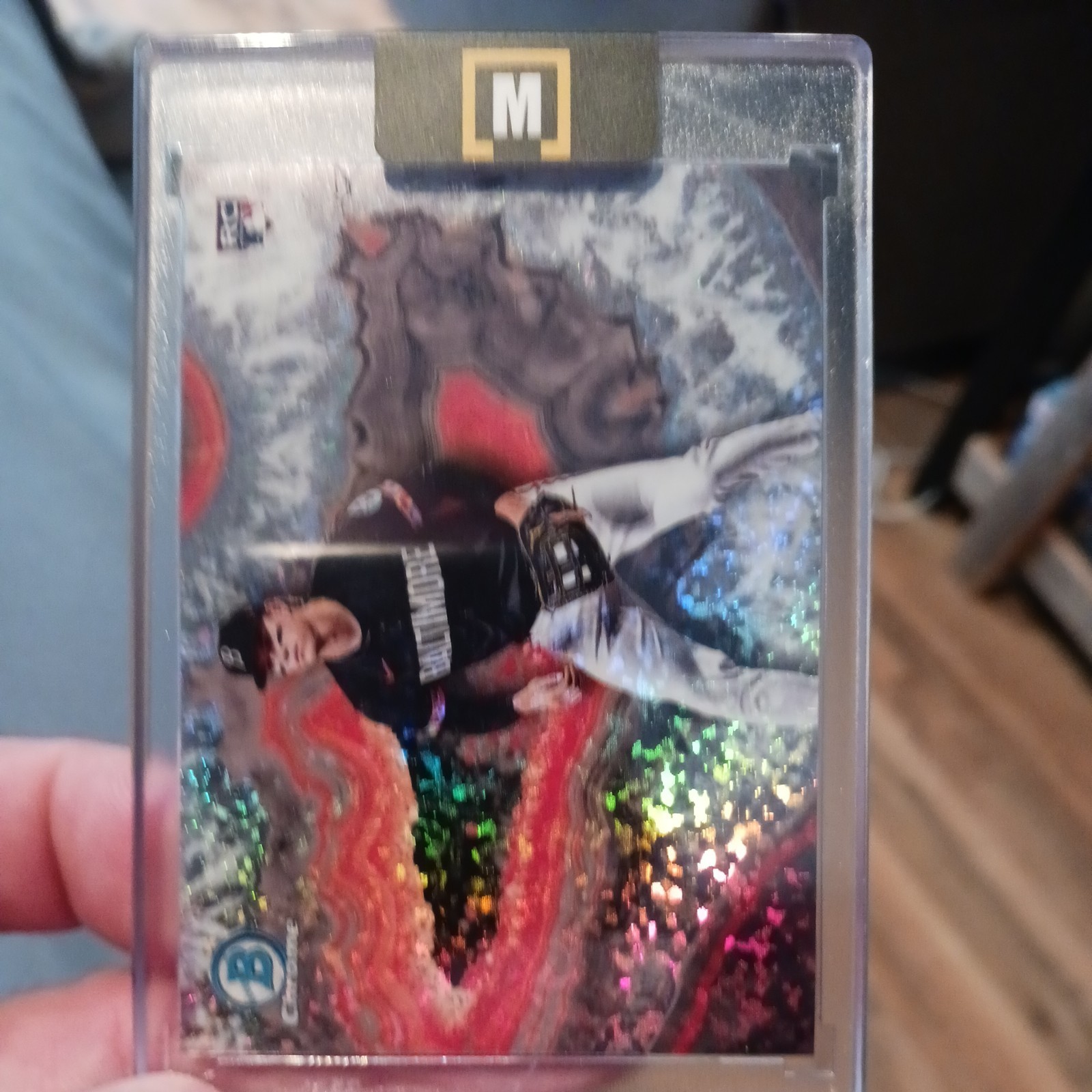 2025 Bowman Chrome Coby Mayo RC Crystallized SP Case Hit - Orioles