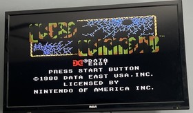 Cobra Command (Nintendo NES) Authentic Cartridge TESTED - COSMETIC FLAWS