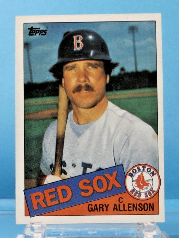 1985 Topps #259 - Gary Allenson - Boston Red Sox - Near Mint
