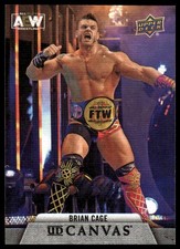 2021 Upper Deck AEW Brian Cage #C-2 Canvas