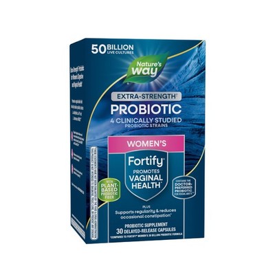 Nature's Way Fortify Extra Strength Women s Probiotic 50 30 Count (Pack of 1)