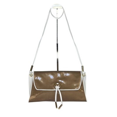 Vintage Noa Vinyl Leather Envelope Shoulder Handbag