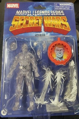 NEW MARVEL LEGENDS ICEMAN FIGURE X-MEN ICE-MAN FIGURE IN HAND NOW SECRET WARS