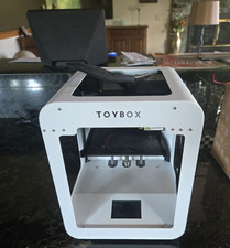 Toybox Alpha FDM 3D Printer Wi-Fi Touchscreen 4x4x4in 200&micro;m 0.4mm + 8 Spools.