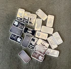 Lot of 5 x 1 Gram .999 Fine Silver Bars; Random Mints & Designs