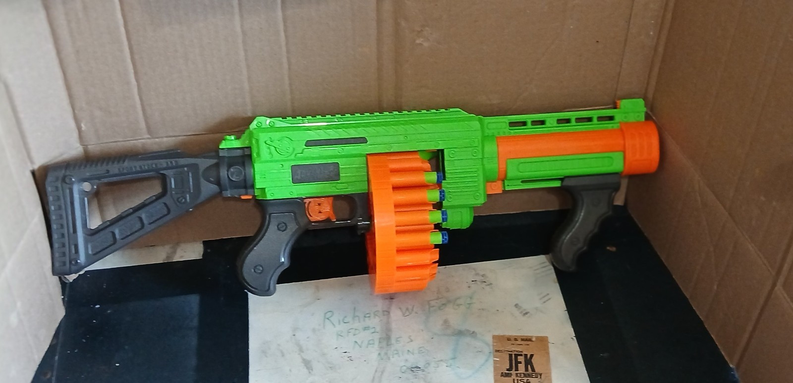 Adventure Force Villainator Pump-Action Super-Drum Foam Dart Blaster 