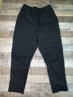 Nike Mens L Tech Pants Triple Woven Black CU4483-010 Athletic Tapered Jogger 29''