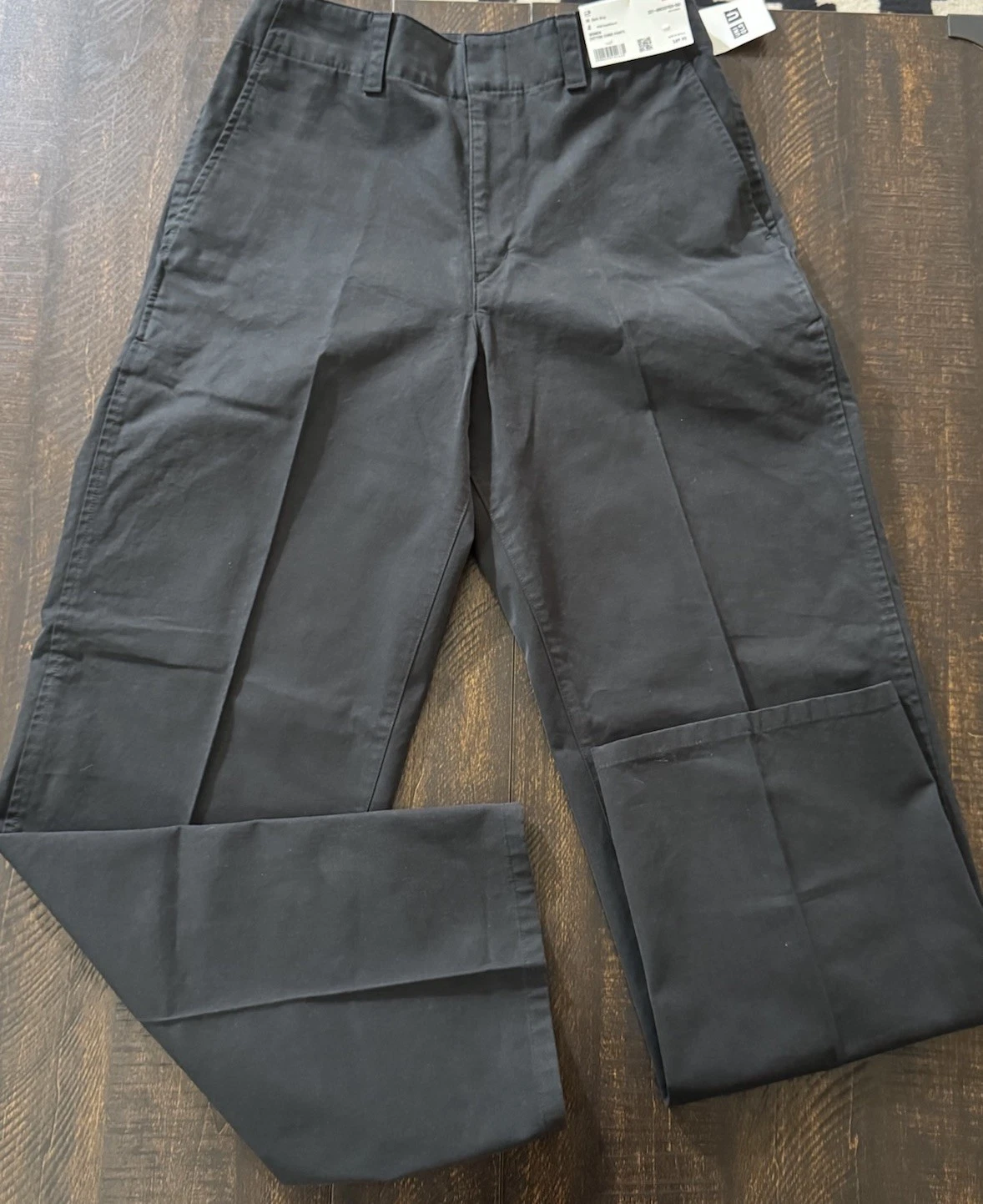 Uniqlo U Women’s Cotton Chino Pants Dark Gray Size 4 28x30