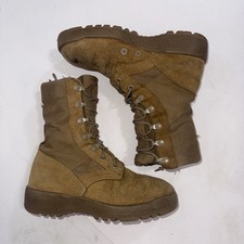 McRae Gore Tex Vibram Desert Tan Military Flight US Army Combat Boots Men 2.5xw