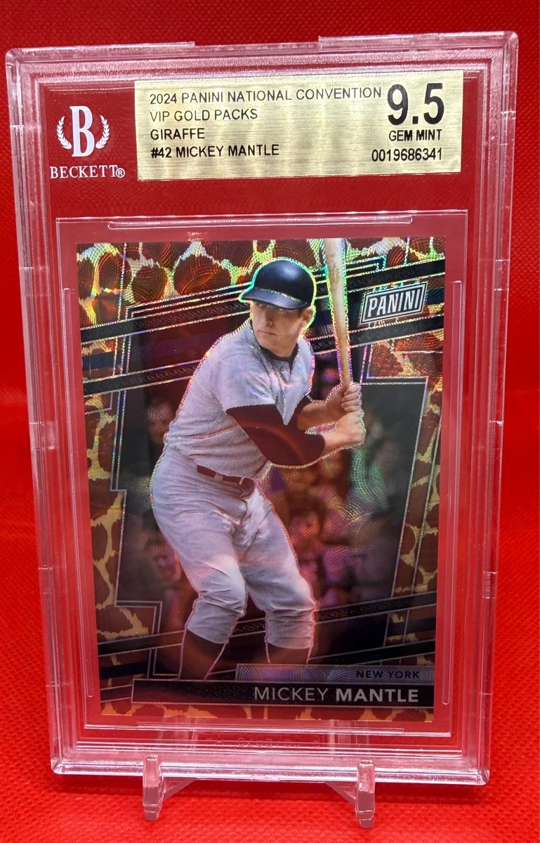 2024 Panini National Convention VIP Gold Pack - Mickey Mantle #42