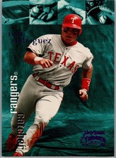 1999 Skybox Thunder - Ivan Rodriguez #209 Rant Parallel Rangers Tigers