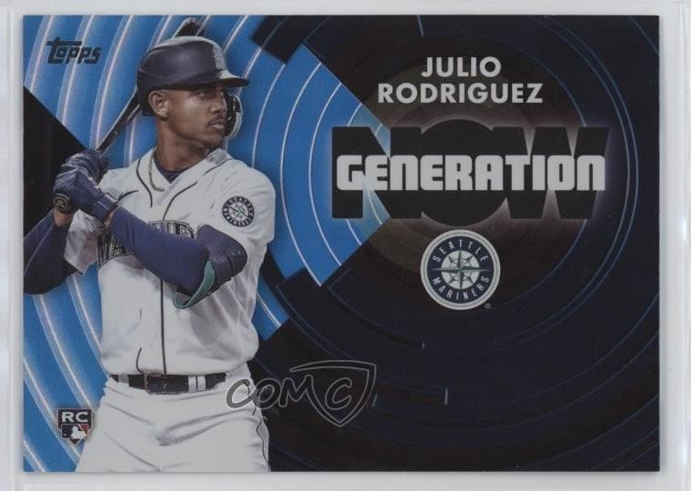 2022 Topps Update Generation Now Blue /600 Julio Rodriguez #GN-62 Rookie RC 1md7