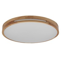 Osram Orbis Woodburry LED Wand Deckenleuchte Holz 16W 300Mm Dimmbar Warmweiß