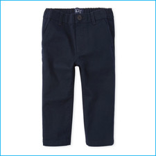 The Children  s Place Toddler Boys Navy Chino Pants 12-18M