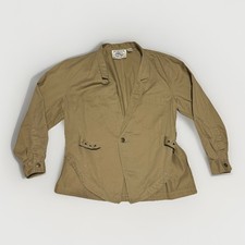 Victoria Falls Trading Co Khaki Safari Jacket Size 6 Cotton Vintage