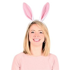 Soft-Touch Bunny Ears Headband Costume Accessory Easter Decoration Supplies