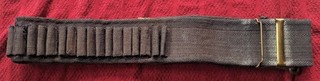 Nice Spanish American War State Militia .30 40 Krag Cartridge Belt