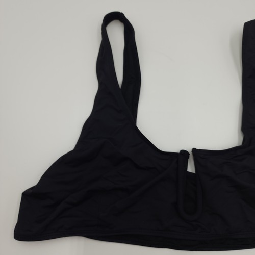 Good American U Ring Vegas Top Tie Taille Schwimmen Set in Schwarz Größe 3X - Bild 8 von 12