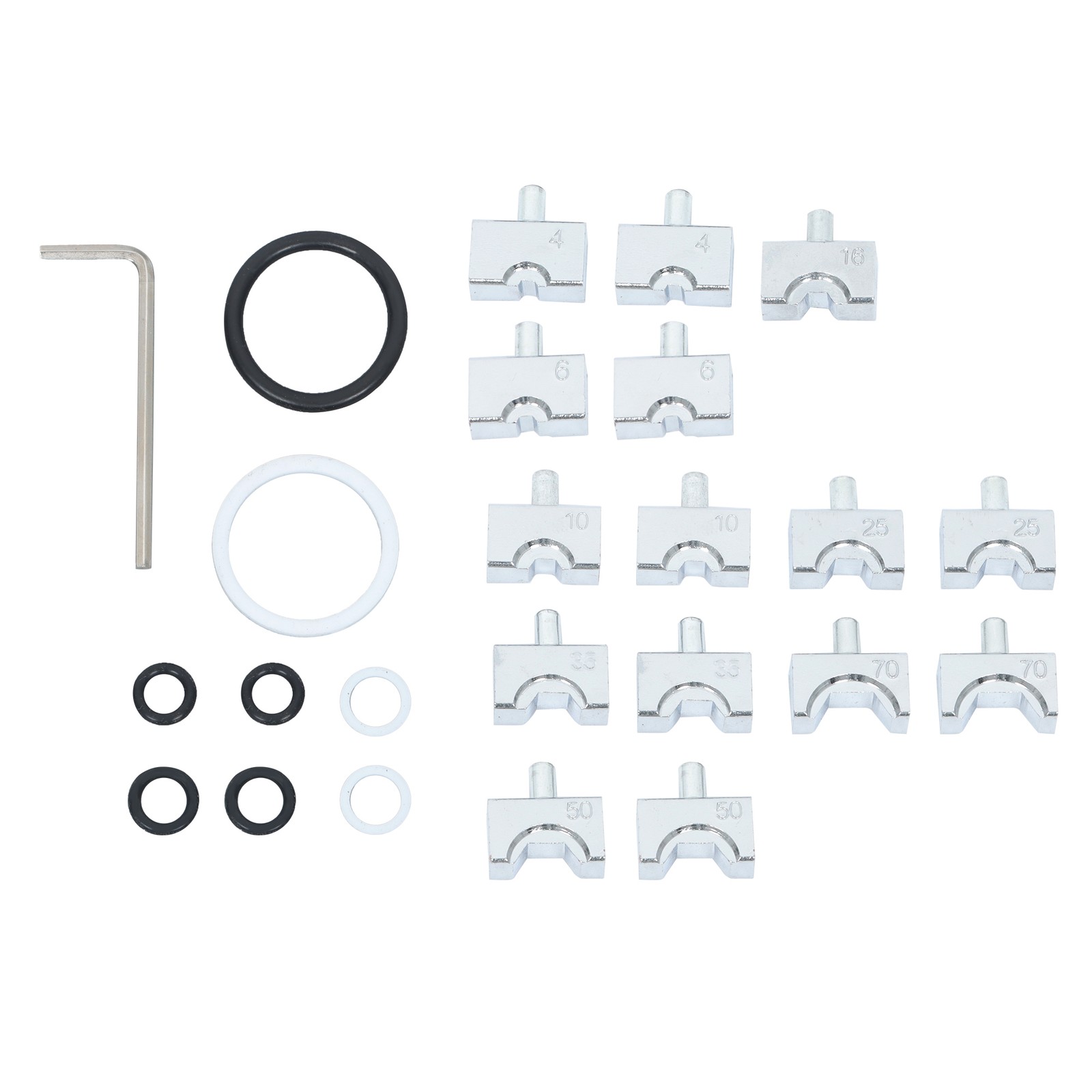 YQK-70 6Mt Hydraulic Crimper Crimping Cable Lug Terminal Crimping Tool Green