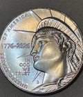 One (1) 1776-2026 D Liberty Semiquincentennial Half Dollar,  UNCIRCULATED, BU