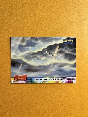 The Future Looks Bright #41 Pokémon Topps Mewtwo Strikes Back Movie MP
