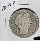 1899 P Barber Half Dollar -90% Silver. #1630