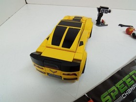 LEGO 75870 SPEED CHAMPIONS Chevrolet Corvette Z06 Complete Set With Minifigure