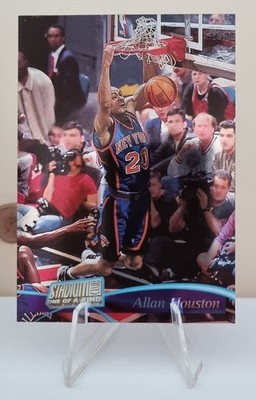 1997-98 Topps Stadium Club One Of A Kind #8 Allan Houston 072/150
