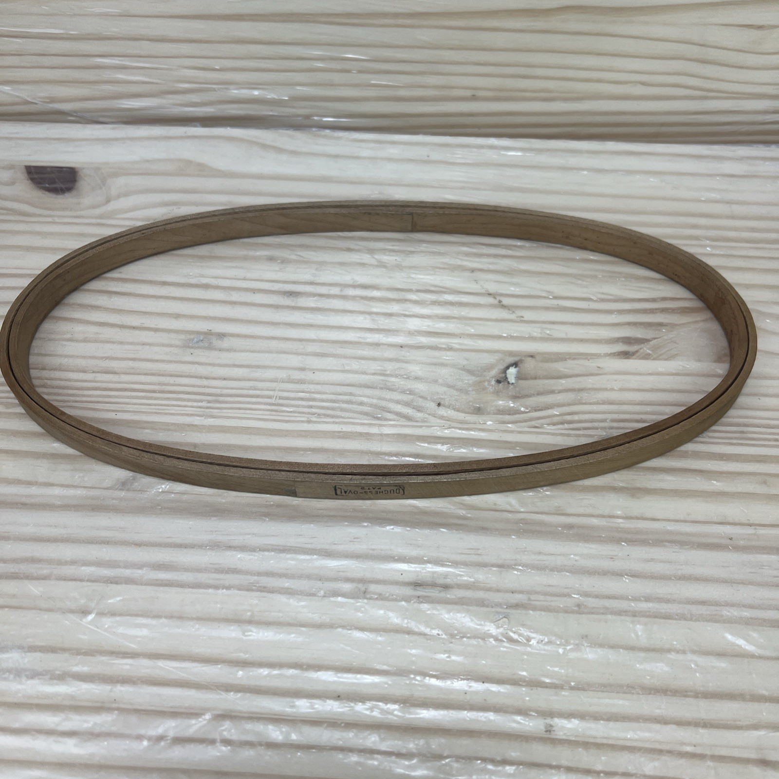 Hoop Wooden 12 X 6 Inches Felt Lined Made In Usa
