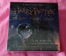 unsealed harry potter complete unabridged 25cd collection 